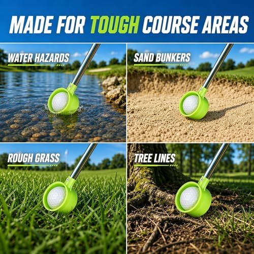 Golf Ball Retriever 9Ft/12Ft/14.5Ft/16.3Ft/20Ft Golf Ball Retriever - Image 7