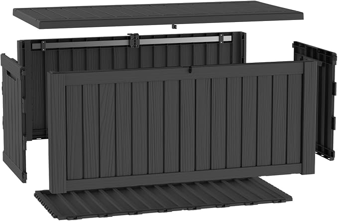 230 Gallon Resin Deck Box, Package Delivery Box - Image 8