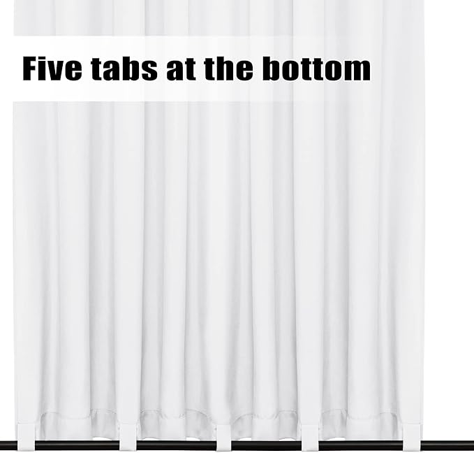Easy-Going Outdoor Curtains for Patio 1 Panel, 110x96 inch, Weatherproof - Image 4