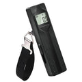 travel inspira Luggage Scale Battery-Free, Travel Essentials, Portable Handheld Digital Suitcase Weight Scale for for Travel Accessories, 110lbs/50kg (Black)