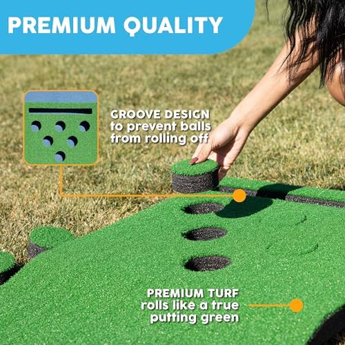 MD Sports Big Sky Putting Green Golf Training Games Pong Style - Image 5