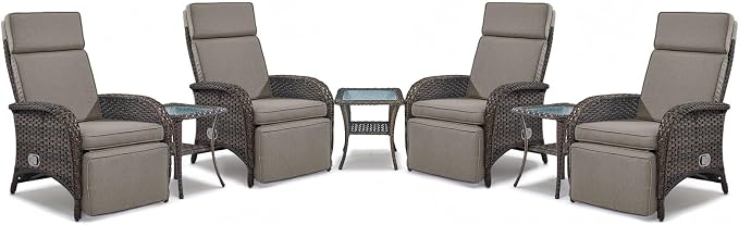 7 Piece Wicker Patio Furniture Set by Belord