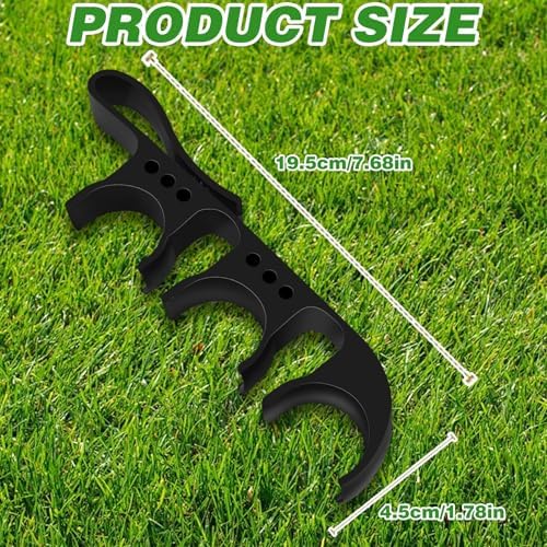 2 in 1 Golf Ball Tee Holder Quick Release Collector - Image 2