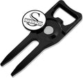 Wolf Golf Towels Personalized Divot Repair Tool | 6-in-1 Premium Divot Tool with Ball Marker | Golf Gifts for Men & Women | Golf Accessories for Men & Women