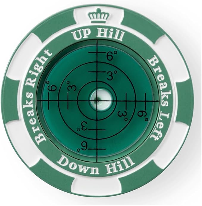 SlopeMaster ProGreen Reader - Golf Ball Marker with High Precision Green Reading Aid Golf Accessories for Men Women