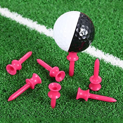 MUXSAM Golf Tees Unbreakable Step Down Plastic Castle Tees, Tee Size-1 1/4"/31mm - Image 7
