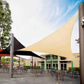 Royal Shade 8' x 8' x 8' Beige Triangle Sun Shade Sail Canopy Outdoor Patio by RoyalShade