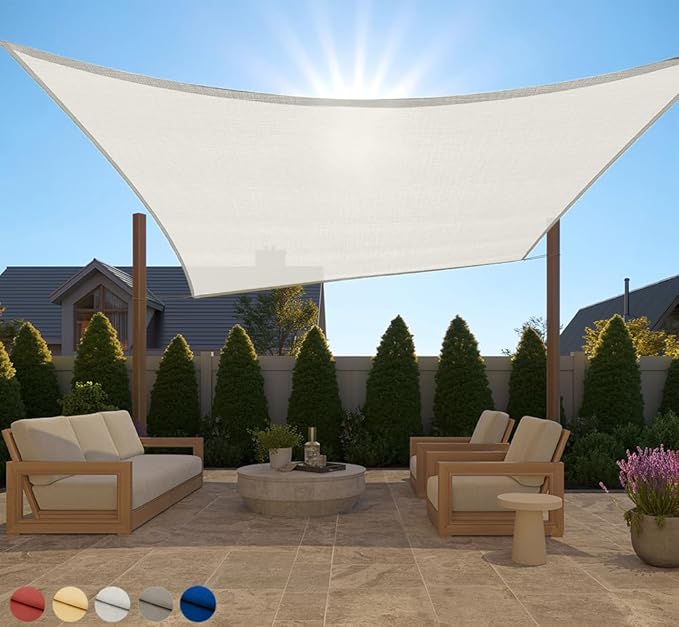 GORILLA GRIP Heavy Duty Sun Shade, UV Protection Fade Tear and Rust Resistant by Unknown