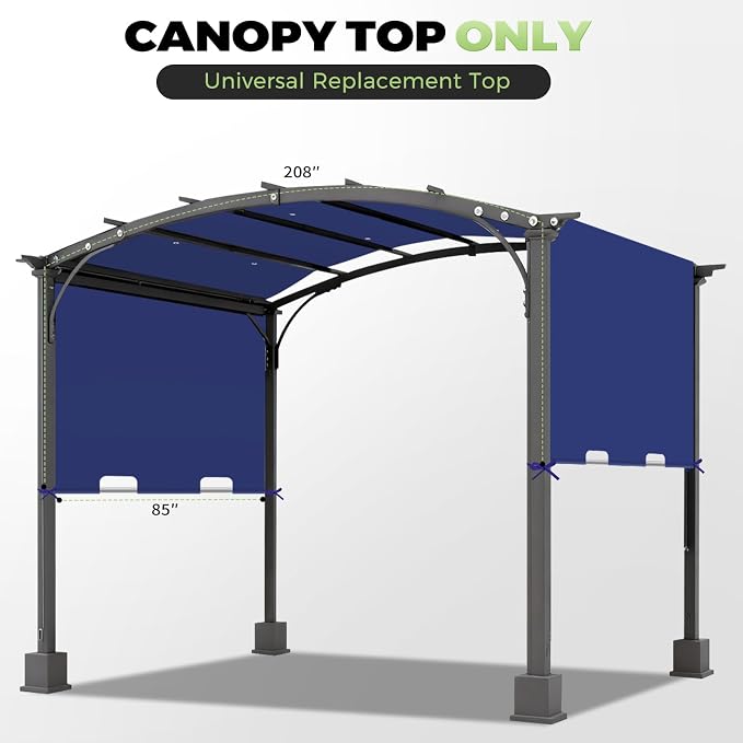 85x208 in Pergola Replacement Cover - Image 2