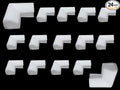 24PACK Foam Corner Protectors,Protectors for Shipping Moving Packaging, Protection Cushioning Foam Sets Furniture Corner and Edge Safety Bumpers for Photo Mirror TV Frame Edge