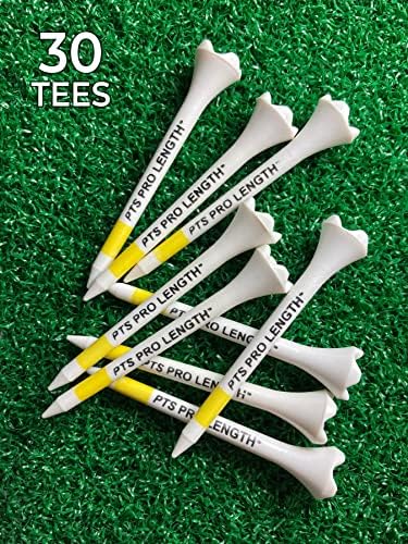 PrideSports PTS Plastic Golf Tees | 30 Count, 2-3/4 Inch | #1 Plastic Tee on - Image 6