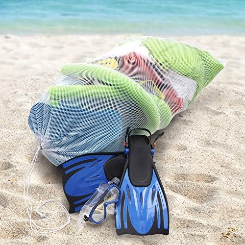 Champion Sports Mesh Equipment Bag – Heavy-Duty Nylon Drawstring Bag - Image 7