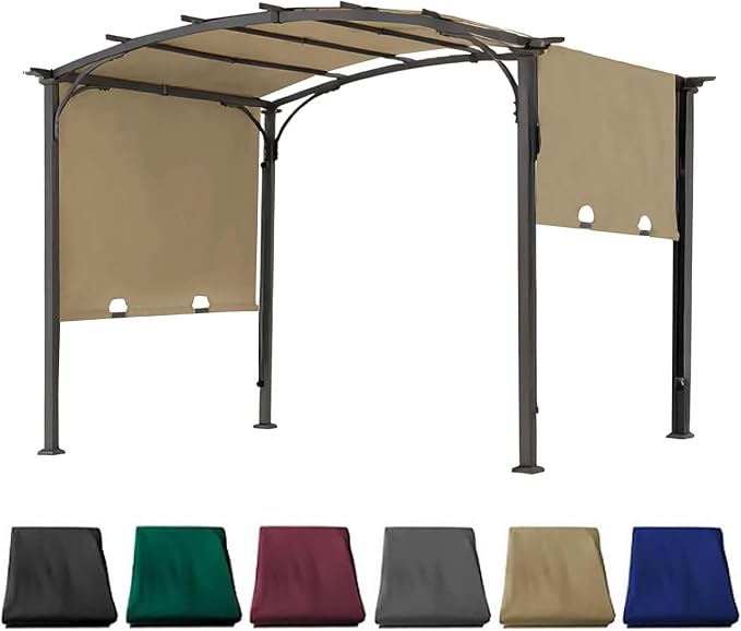 85" x 208" Universal Pergola Replacement Canopy Cover | Waterproof Shade Top by JANCANOPY