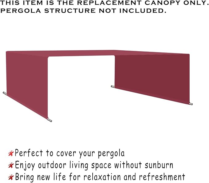 Alion Home Waterproof Pergola Cover - Image 4