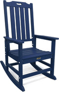 THOEOE Outdoor Rocking Chairs, Oversized Patio Rocking Chair | HDPE Outdoor by THOEOE