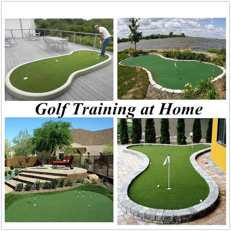 Golf Putting Green Turf Artificial Grass Practice Mat Indoor Outdoor - Image 6