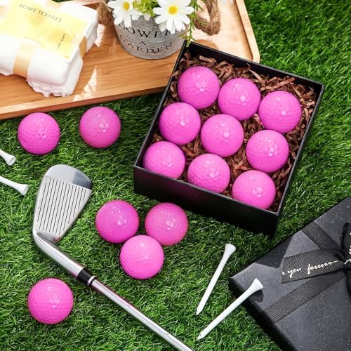 Vinsot 48 Pcs Golf Balls Bulk Solid Rubber Golf Soft Training Balls - Image 3