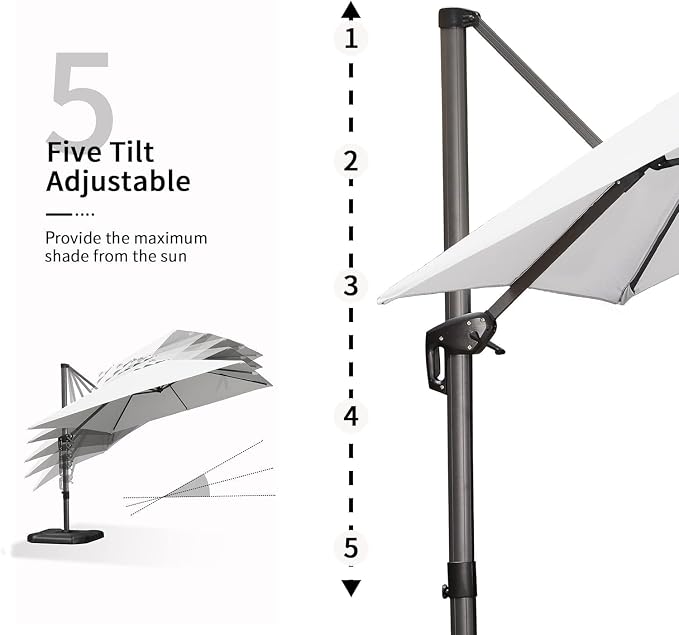 PURPLE LEAF Patio Umbrella - Image 6