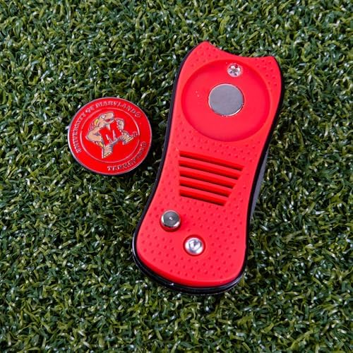 Team Golf NCAA Oklahoma Sooners Retractable Divot Tool Switchblade - Image 3