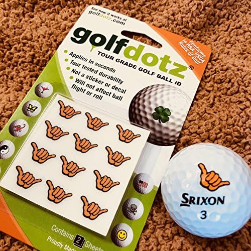 Golfdotz - USGA Rule Conforming Golf Ball Markers, Golf Ball Stickers - Image 2