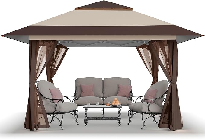 CROWN SHADES 13x13 Pop Up Gazebo by Unknown