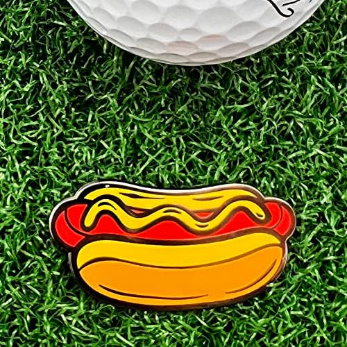 Hot Dog Golf Ball Marker- Made in USA - Image 6