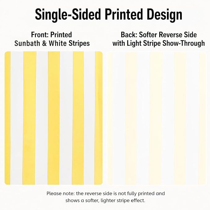 4 Panels Outdoor Stripe Curtains - Image 6