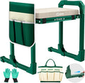 Saker Garden Kneeler and Seat Foldable Gardening Stool by Saker