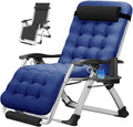 MOPHOTO Zero Gravity Chair Oversize, Outdoor Padded Lounge Chair by MOPHOTO