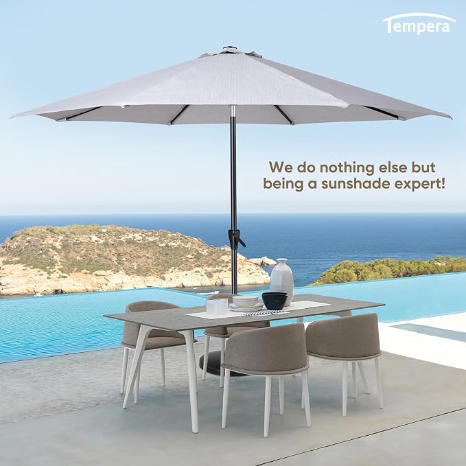 Tempera Patio Market Outdoor Table Umbrella - Image 7