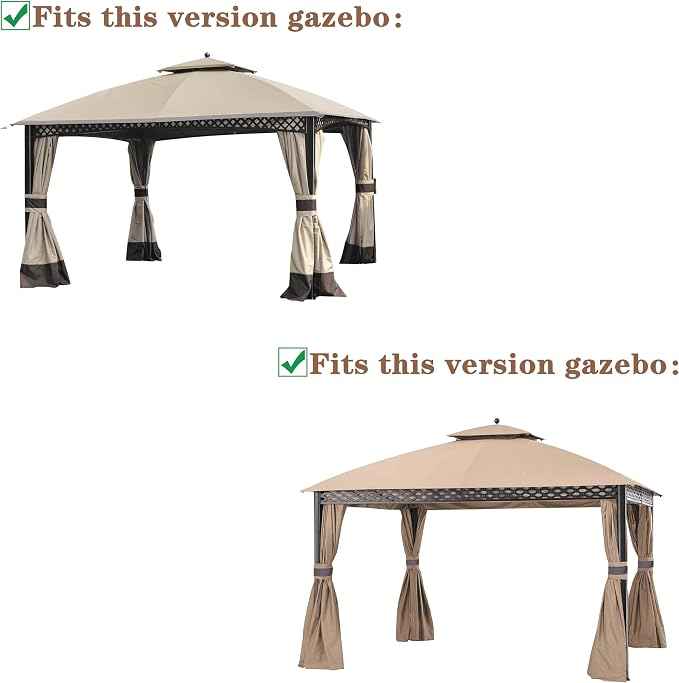 SCOCANOPY Light Beige Replacement Top - Image 5