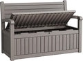 80 Gallon Lockable Deck Bench by WTFGO