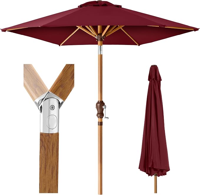 Best Choice Products 10ft Market Umbrella, Outdoor Sun Shade by Unknown