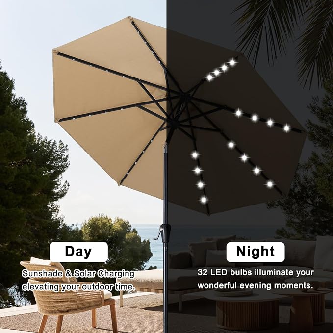 ABCCANOPY Solar Led Patio Umbrella - Image 4