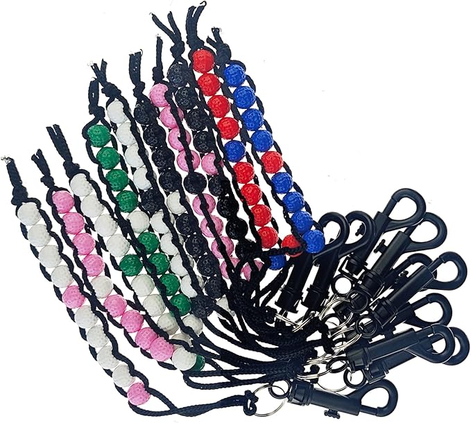 3/6/10/15 Pack Golf Bead Counter Golf Stroke Counter Golf Counter with Clip