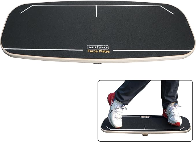 Golf Pressure Plate, Golf Training Aid for Indoor Practice, Weight Shift Balance Board - Golf Swing Trainer & Golf Speed Trainer, Golf Training Equipment - Strength & Tempo for Chipping Hitting