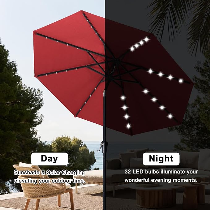 ABCCANOPY Solar Led Patio Umbrella - Image 5
