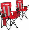 Nazhura 2 Pack Outdoor Camping Chairs Folding/Foldable/Portable by NazhuraGoodCompanionAtHome
