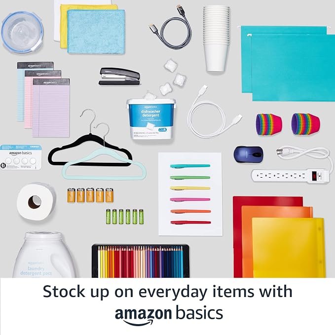 Amazon Basics 3-Shelf Adjustable Heavy Duty Steel Wire Rack Storage Shelving - Image 7