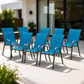 Majnesvon Outdoor Patio Chairs Set of 8, Stackable Patio Chairs, Front Porch by Majnesvon