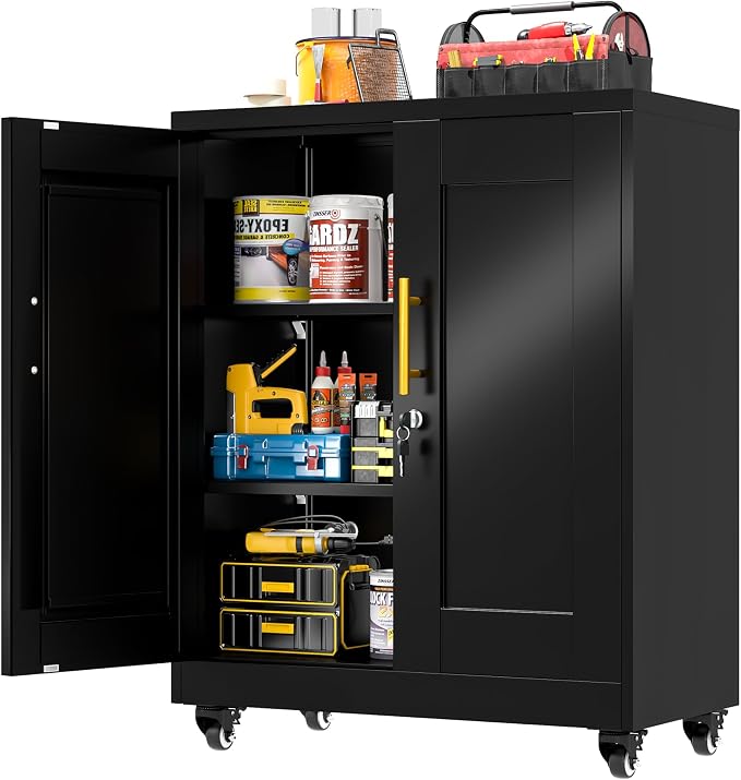 GAIOUS 35'' Tall Metal Storage Cabinet by GAIOUS