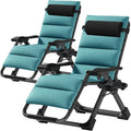MOPHOTO Zero Gravity Chair, Outdoor Padded Lounge Chair by MOPHOTO
