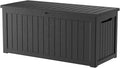 Outdoor Storage Box, 270 Gallon Waterproof Deck Box, Super-Sized Gas-Spring by GraceYourYard