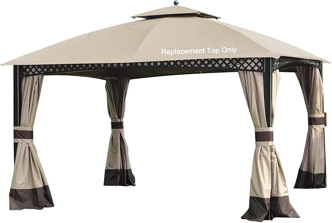 SCOCANOPY Light Beige Replacement Top by SCOCANOPY