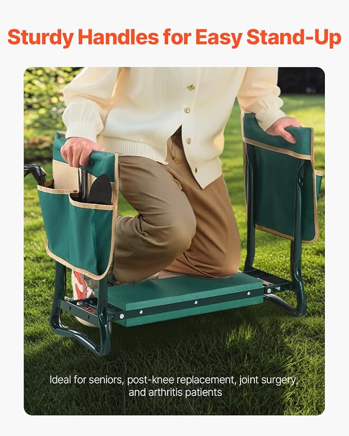 VEVOR Garden Kneeler and Seat Heavy Duty, Kneeling Bench - Image 5