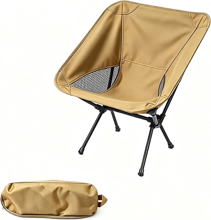 Wind Tour Portable Camping Chair Lightweight Foldable Outdoor Chair by Wind+Tour