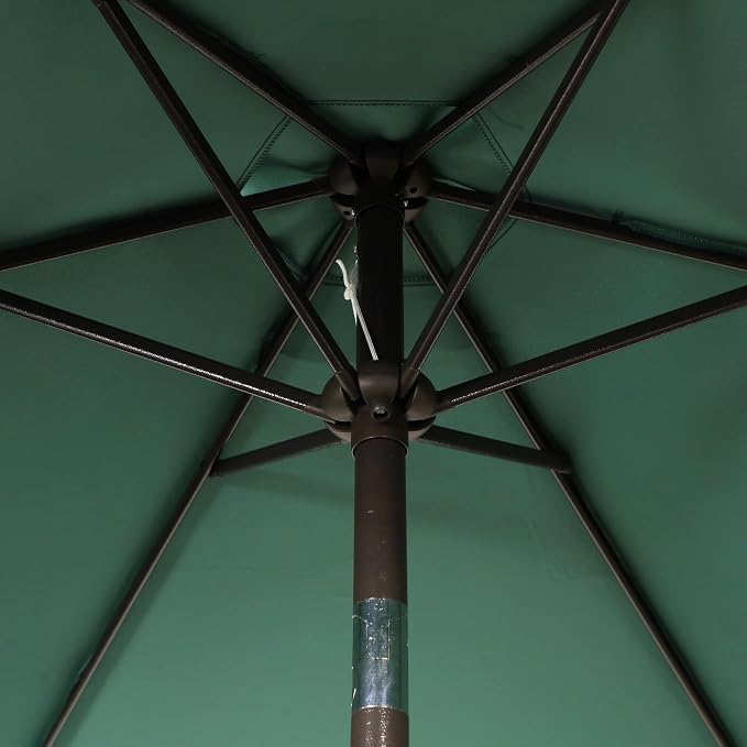 7.5 ft Patio Umbrella, Yard Umbrella, Outdoor Market Umbrella - Image 3