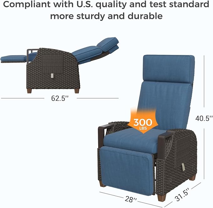 Grand patio Outdoor Recliner - Image 2
