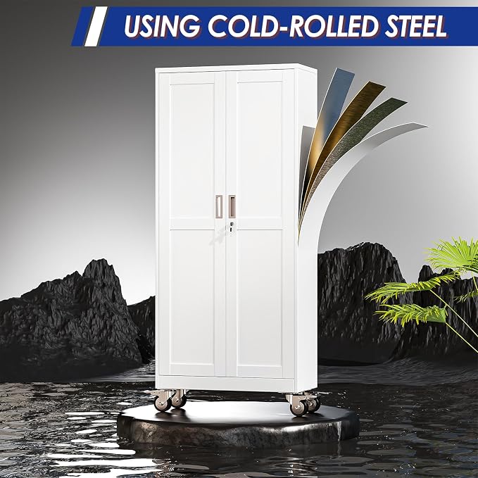 GAIOUS Metal Garage Storage Cabinet - Image 7