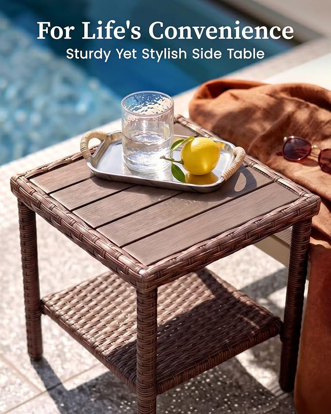 Resort-Grade Recliners Patio Furniture, 6.2" Ultra Thick Cushions | Heavy Duty - Image 8